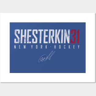 Igor Shesterkin New York R Elite Posters and Art